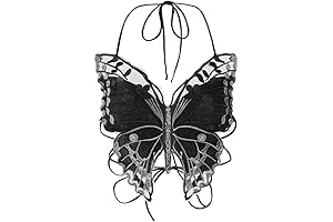 Gothic Lace-up Halter Top: Unleash Your Inner Punk