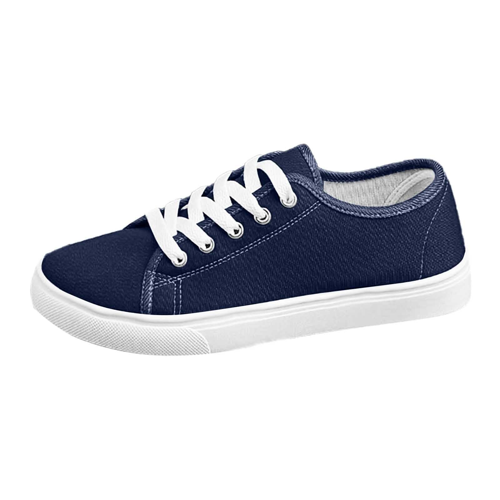 Scarpe Casual da Donna, alla Moda, Unisex, con Lacci, in Tela, comode, Piatte, Traspiranti, da Indossare Tutti i Giorni, per Donne e Uomini.