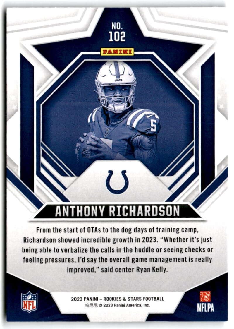 Amazon.com: 2023 Panini Rookies and Stars #102 ANTHONY RICHARDSON