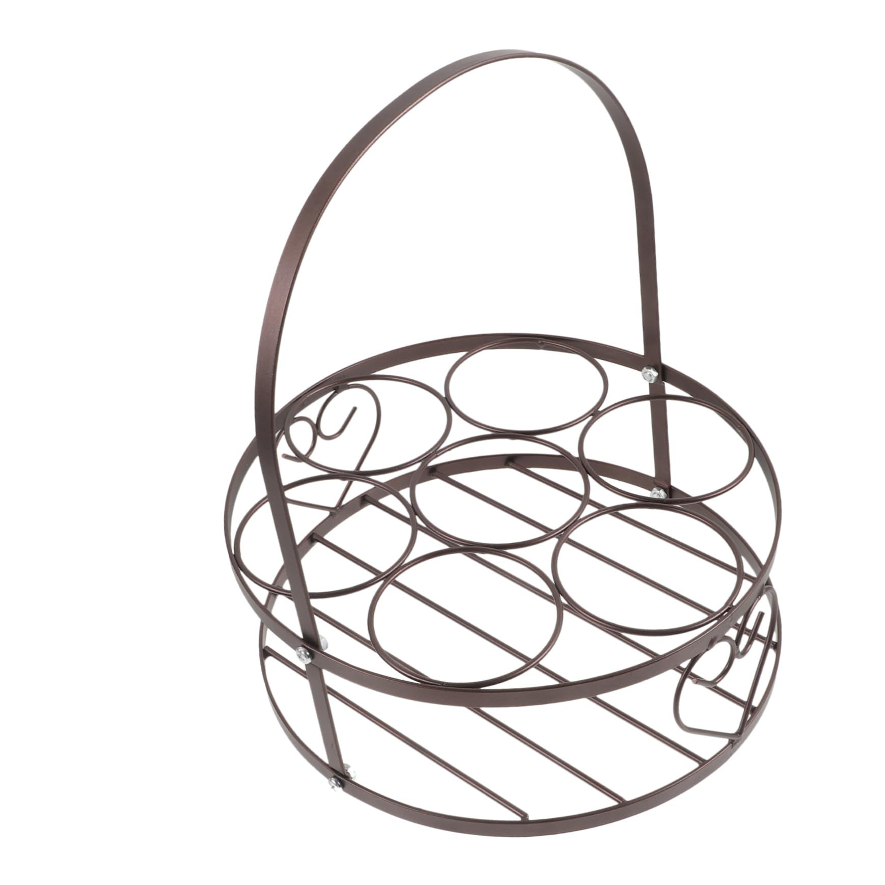 NAMOARLY Beer Holder Carrier Wine Storage Basket Bottle Carrier Beer Rack Shelf