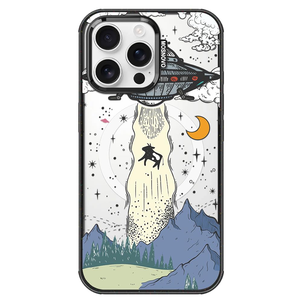 MOSNOVO Magnetic Case for iPhone 16 Pro Max, 10ft Military-Grade Protection, Compatible with Magsafe, Shockproof Phone Case for iPhone 16 Pro Max -