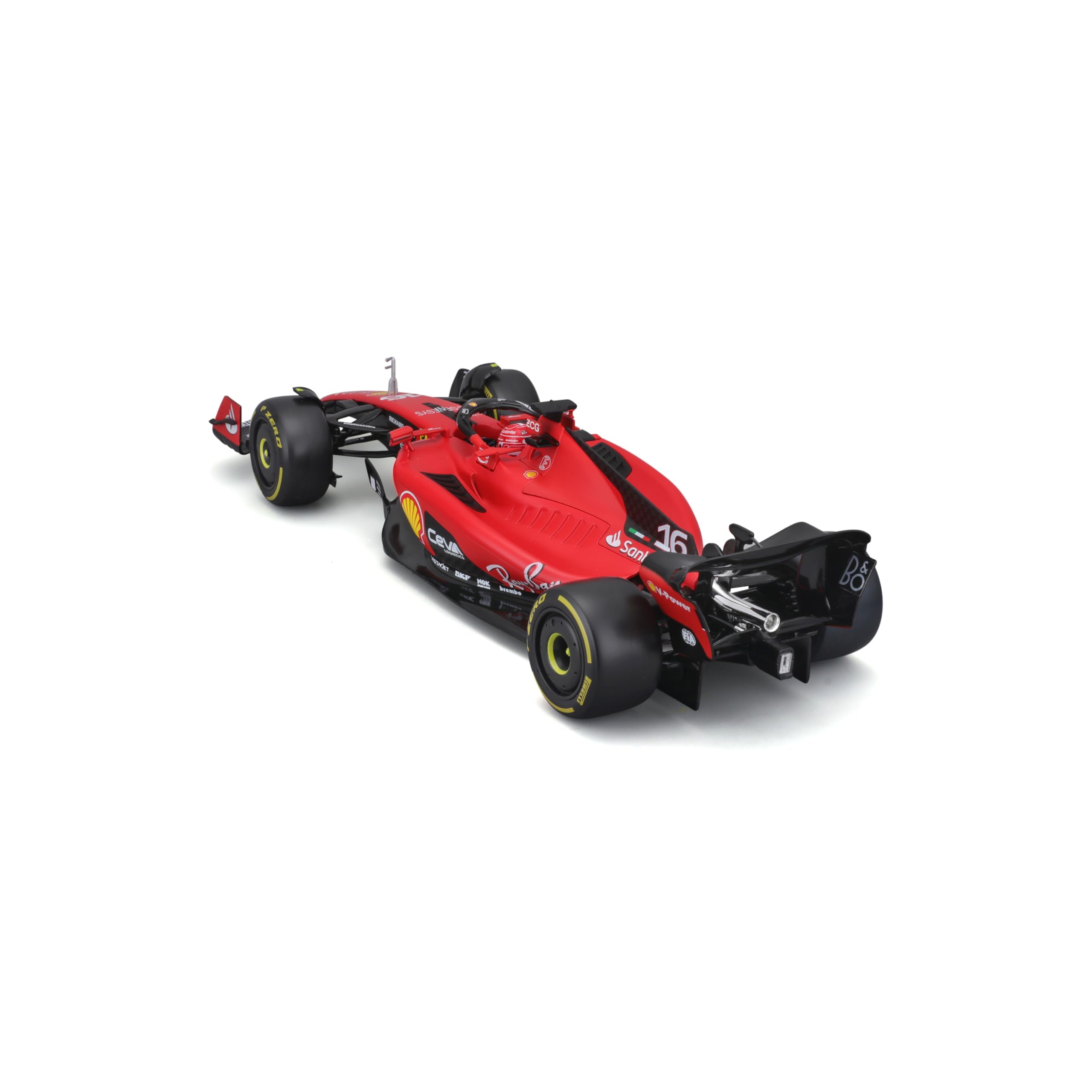 Bburago Ferrari SF-23 Charles Leclerc F1 2023 1/18 : Amazon