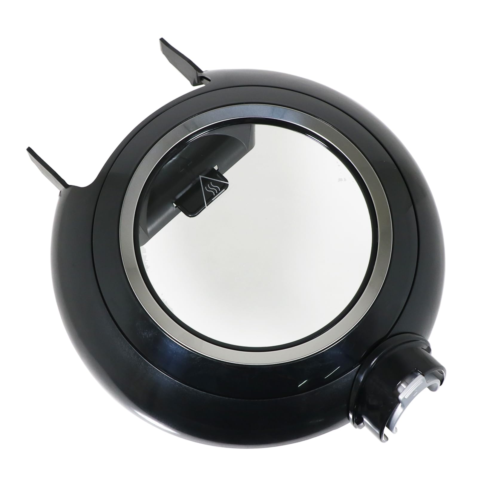 SPARES2GO Deckel kompatibel mit Tefal passend für Actifry Genius XL Fritteuse (schwarz)