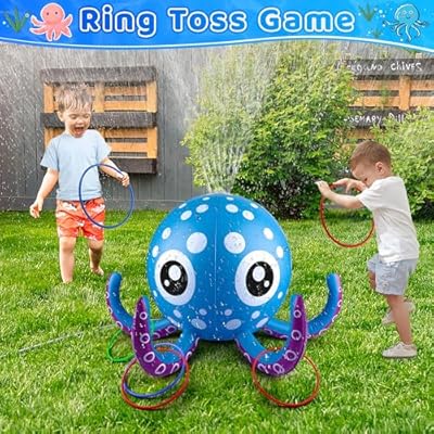 Stunning Oktopus-Sprinkler: Bestes Sommer-Spielzeug für Kinder – Bild 3