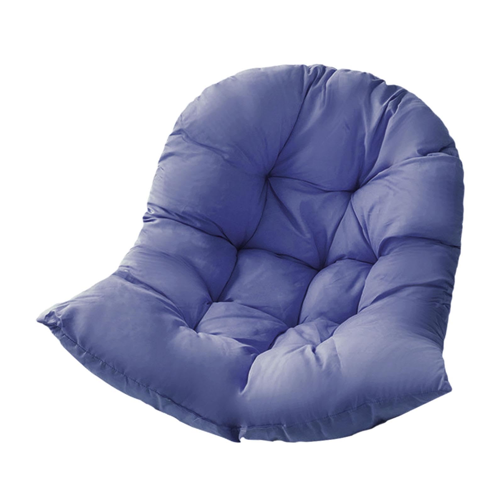 Hanging Chair Cushion Outdoor Chair Seat Cushion Breathable Supplies Swing Chair Pad Garden Chair Mat for Indoor Decor Garden, Cyan