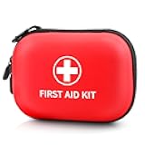 Mini First Aid Kit 100 PCS Emergency Kit for Home Car Travel Small First Aid Kits for Hiking Camping Portable Trauma Kit for Boat Vehicle Outdoor Survival