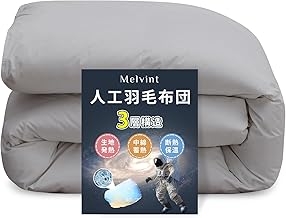 Comforter Single for Winter, [Fluffy Melt Like Frosting], Ultra Lightweight, Warm, Washable, Antibacterial, Odor-Resistant, Dust Mite Resistant, Next Generation Nanotech Insulation Filling,