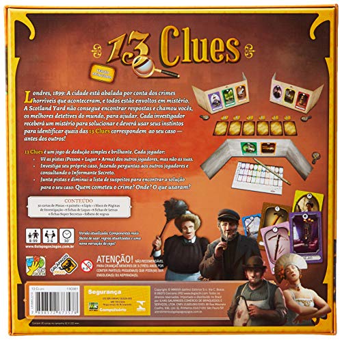 13 Clues Galápagos Jogos