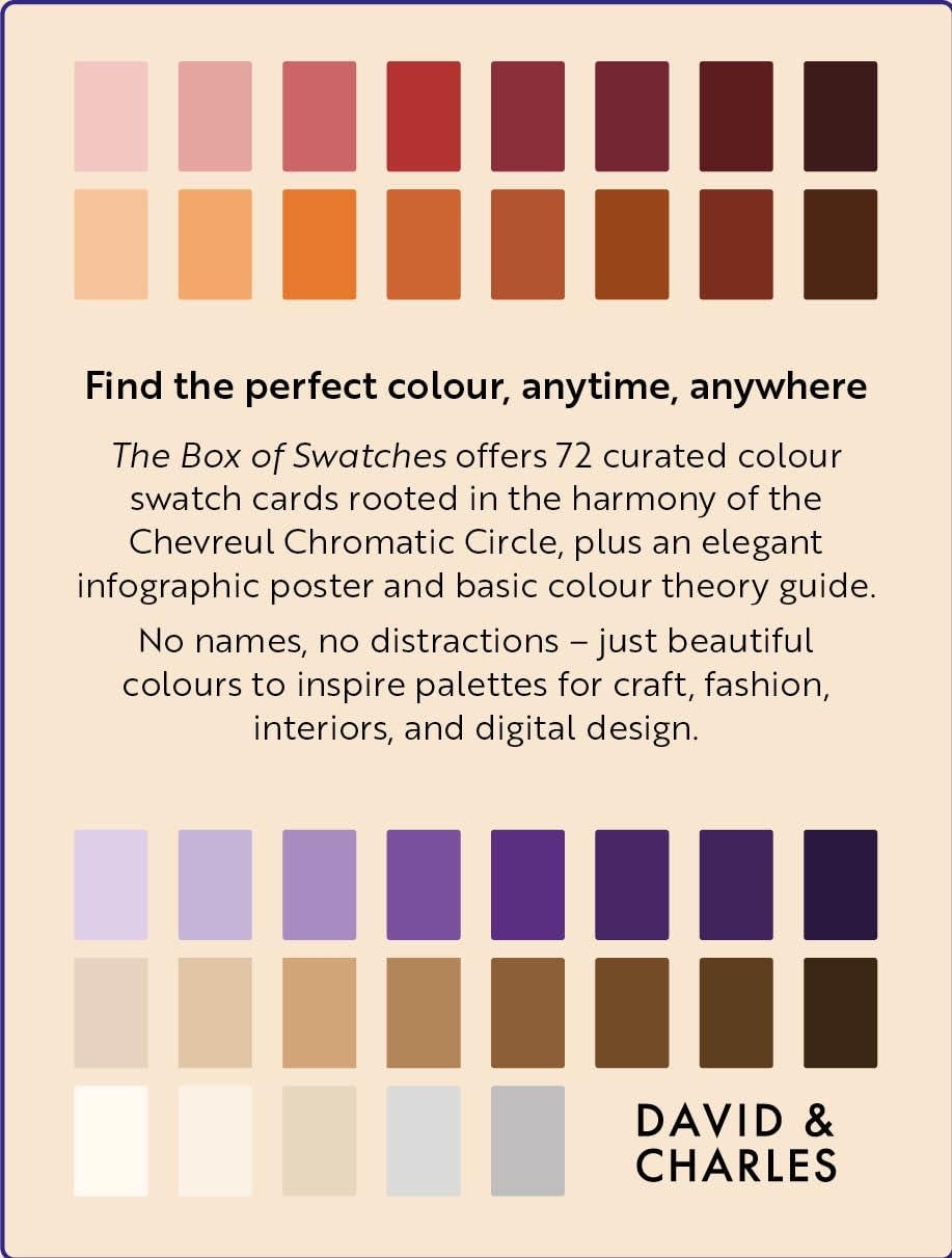 The Box of Swatches: 72 Shade Cards for Palette Planning and Inspiration