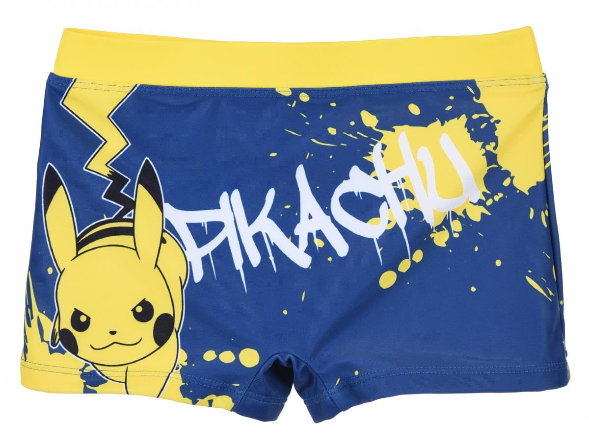 Pokemon Boys' Swimming Trunks with Pikachu, darkblue, 140
