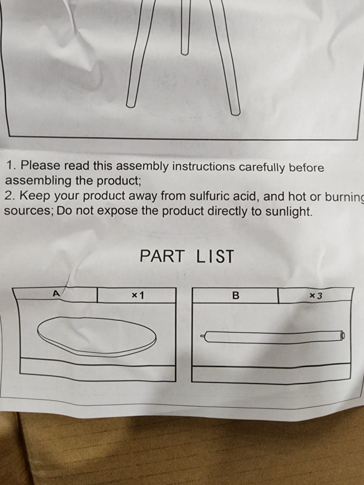 $10/mo - Finance HLR Side Table Round, Small Wood End Table for Living ...