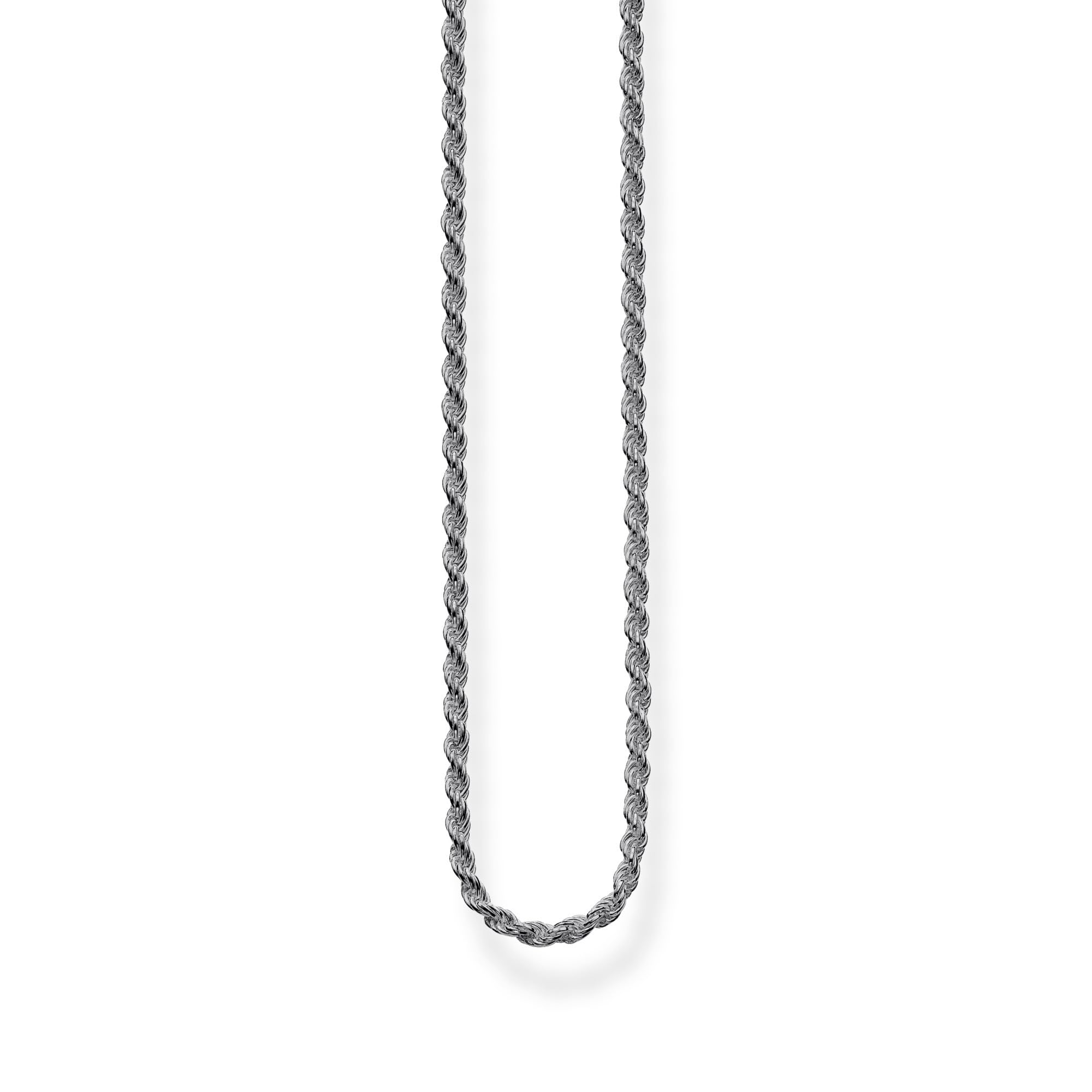 Thomas Sabo Cord chain blackened 925 Sterling Silver, Blackened