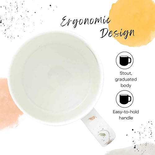 Vista 4 de Royal Worcester Wrendale Designs - Taza de 14 onzas, con ilustración de llama, «Because I'm Worth It with Llama Illustration», taza de animales