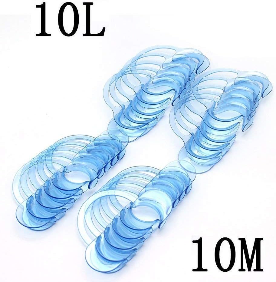 20 Pieces Dental Retractors Mouth Opener for Speak Out Game & Watch Ya Mouth Game & Must Say It Gaming Tool(10L+10M)