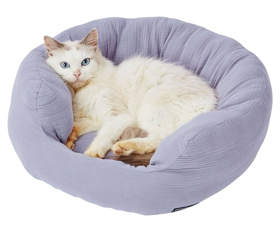 Amazon.co.jp: ペティオ(Petio) 猫用ベッド necoco ダブルガーゼ