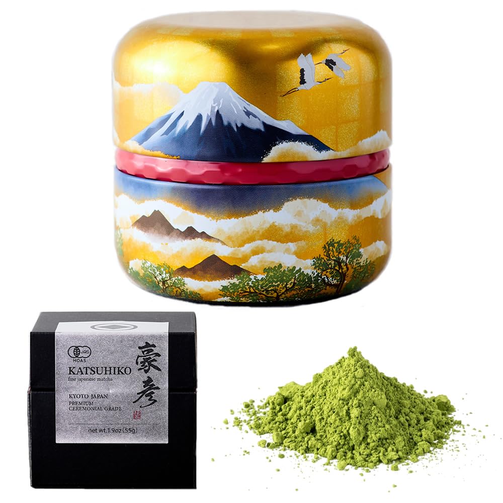 Gouhiko Organic Matcha Powder, 55g, Ceremony Grade