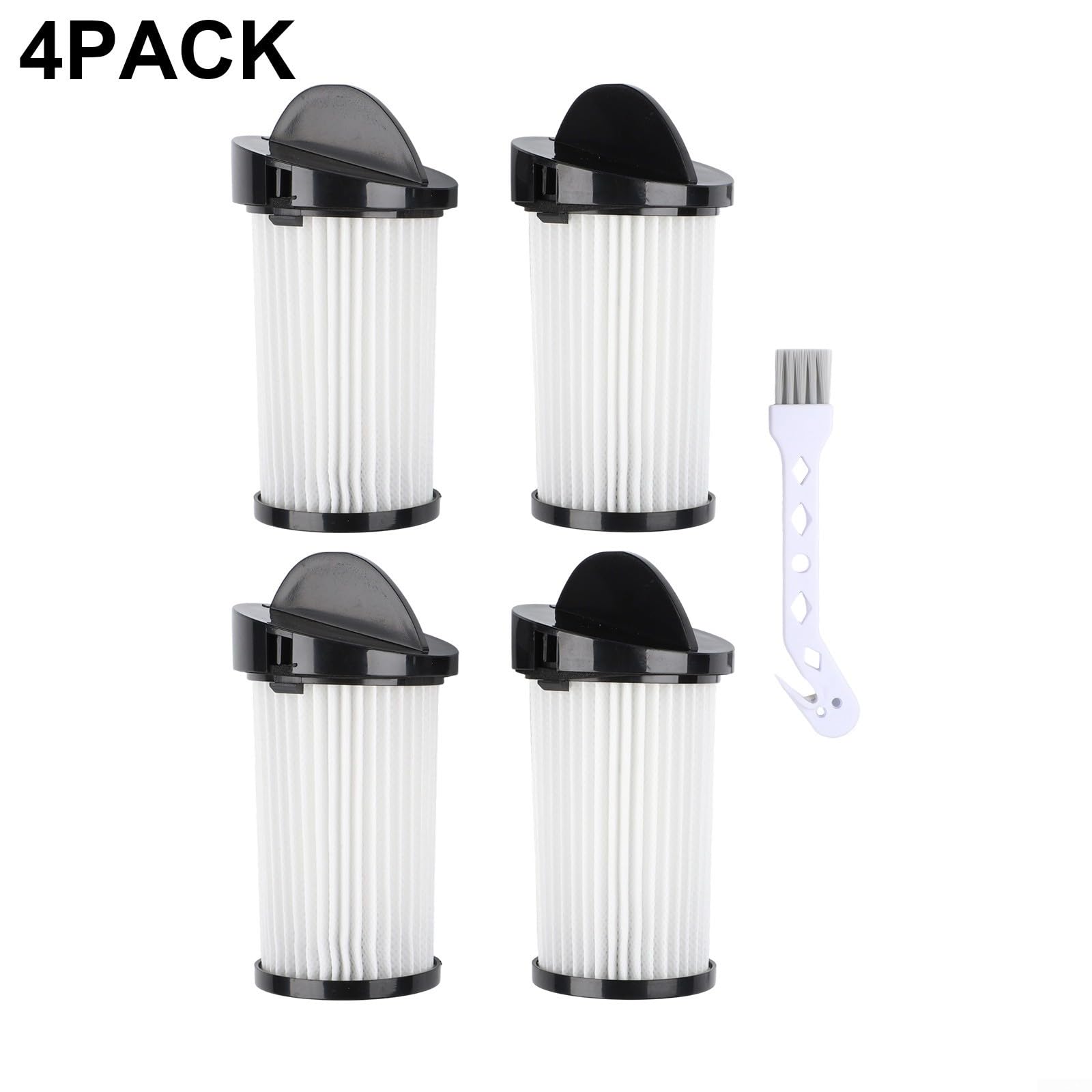 Filtros de vacío para EyeVac Home Pro Pet Air Plus NeoVac para ELITE, EV-PMF accesorios de filtro de repuesto de vacío estacionario sin contacto (paquete de 4)