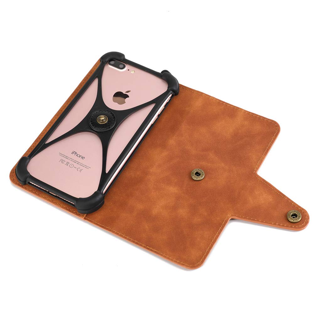 K-S-Trade Custodia Flipstyle Compatibile con Crosscall Core