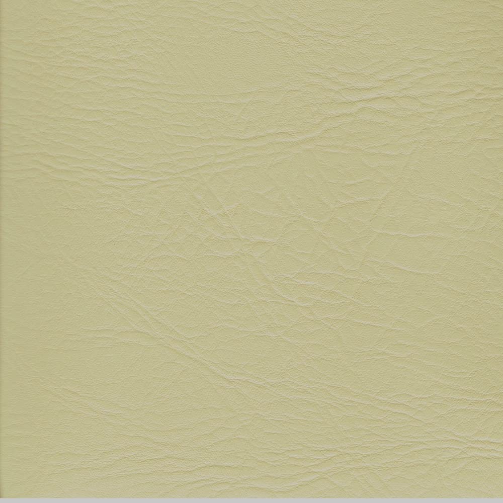 Cream Leather Leatherette Vinyl Fabric Fire Retardant Faux Leather Furnishing Reupholster Material | 55" - 140cm Wide | Sold Per Metre