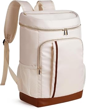 Cooler Backpack Insulated Waterproof 35 Cans,Two Compartments Backpack Cooler,Lightweight Back Pack for Women/Men