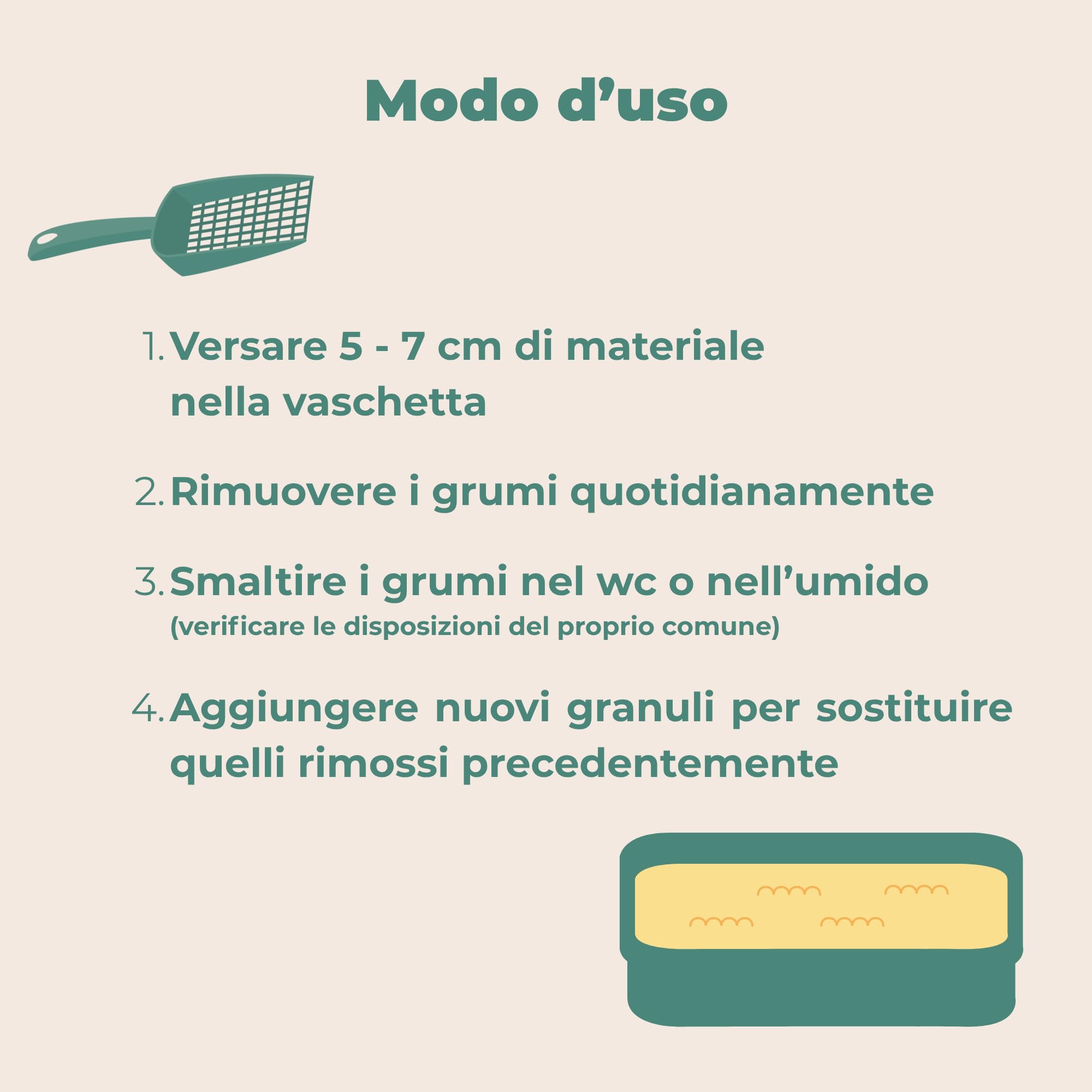 GREEN DIAMOND Lettiera Vegetale Agglomerante per Gatti, Biodegradabile e Compostabile (3X20L) - Disponibile in Formato 10L, 20L, Scorta 30L (3x10L) e Maxi Risparmio 60L (3x20L) (3, 20L)