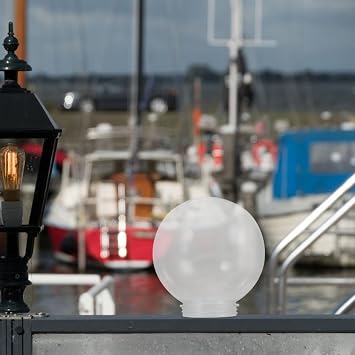 Acrylic Globe Lamp Shade Replacement for Patio and Porch