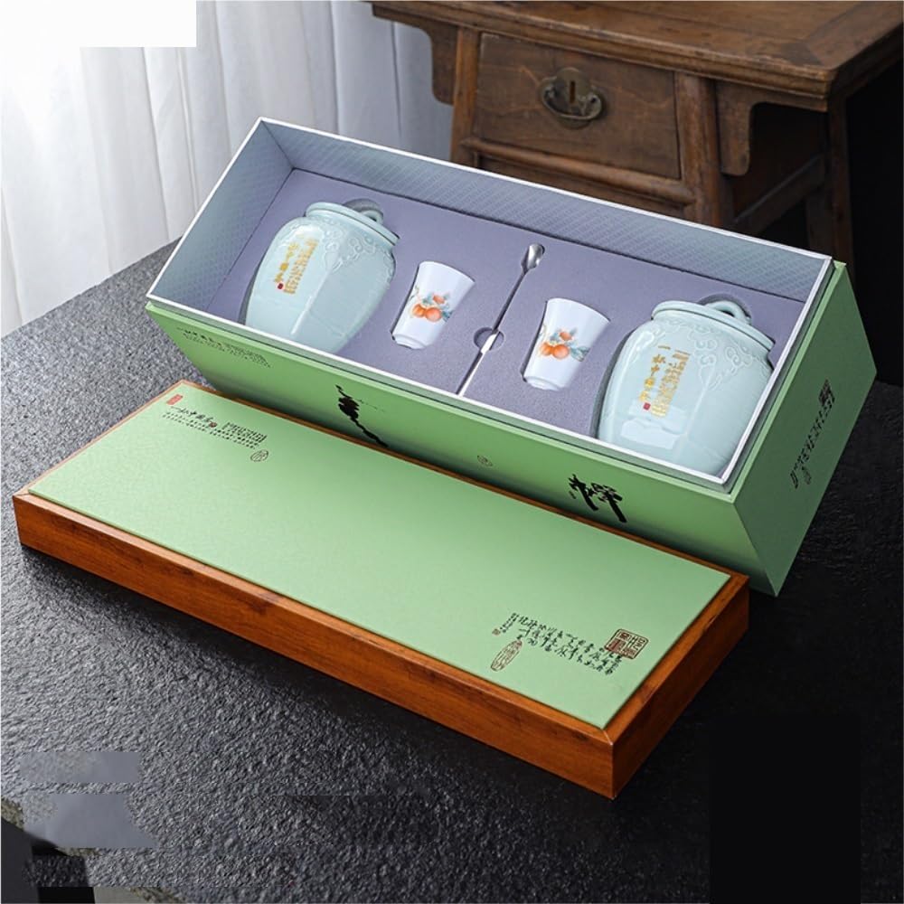 Amazon｜お茶の保管庫 茶葉保存容器ジャー セラミック密閉ジャー