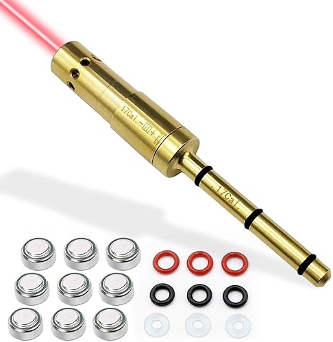 BOOLIT EYE Mira de perforación láser especial con punta de barril láser con precisión y fácil de ajustar pistolas de rifle y pistolas de aire