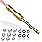 BOOLIT EYE 17HMR/.177 Cal Special Laser Boresighter End Barrel Laser Bore Sight Accurately and Easy to Fit Revolvers Pistols Rifle and Air Guns(17HMR/.177CAL)