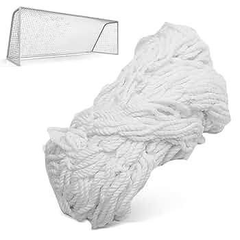 Soccer Netting TOPINCN Soccer Net Durable Soccer Goal Nets Sports For Lacrosse And Soccer ( 6X4foot,8X6foot,12X6foot,24X8foot)(24X8FT Replacement Goal Nets