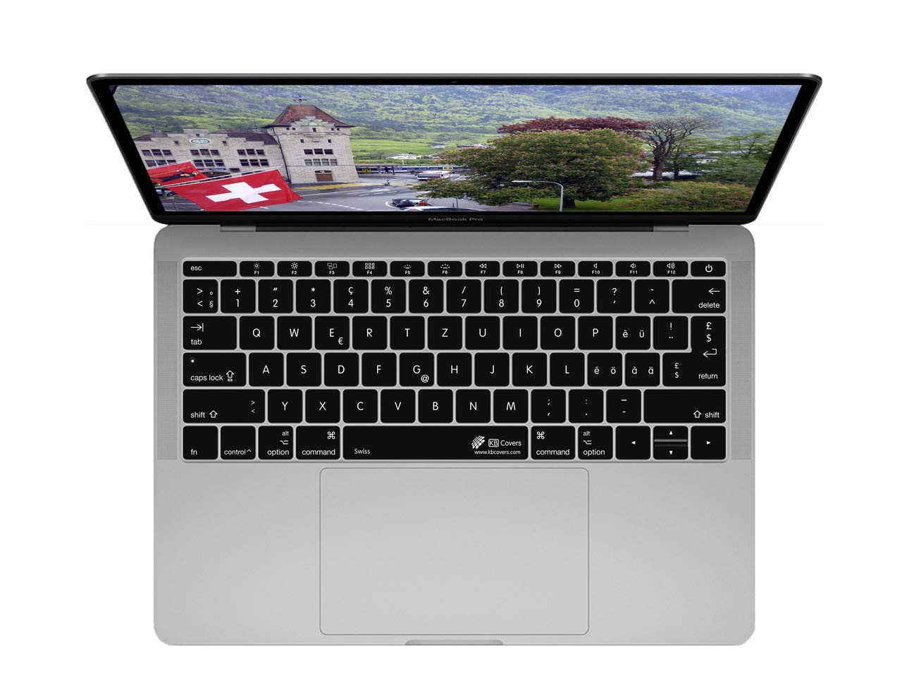 KB Covers GER-MTB-DE QWERTZ Layout German Keyboard Cover for