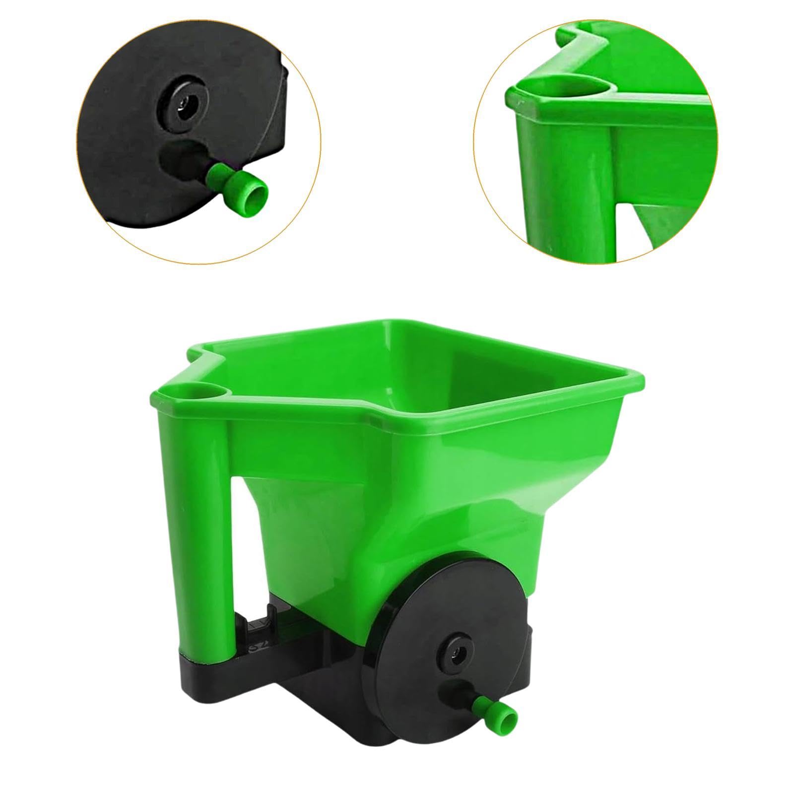Spandiconcime Manuale, Attrezzo da Giardino Resistente con Impugnatura Ergonomica in PP per Un Facile Utilizzo Durante La Concimazione di Giardini, Pr, Verde
