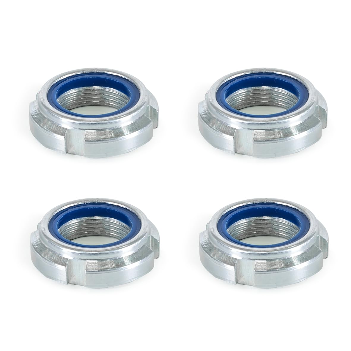 Ganter Normelemente | Slot Nuts Similar to DIN 1804 | GN 1804.1-M12X1 | Set of 4 | Steel Self-Locking | Thread M12 x 1