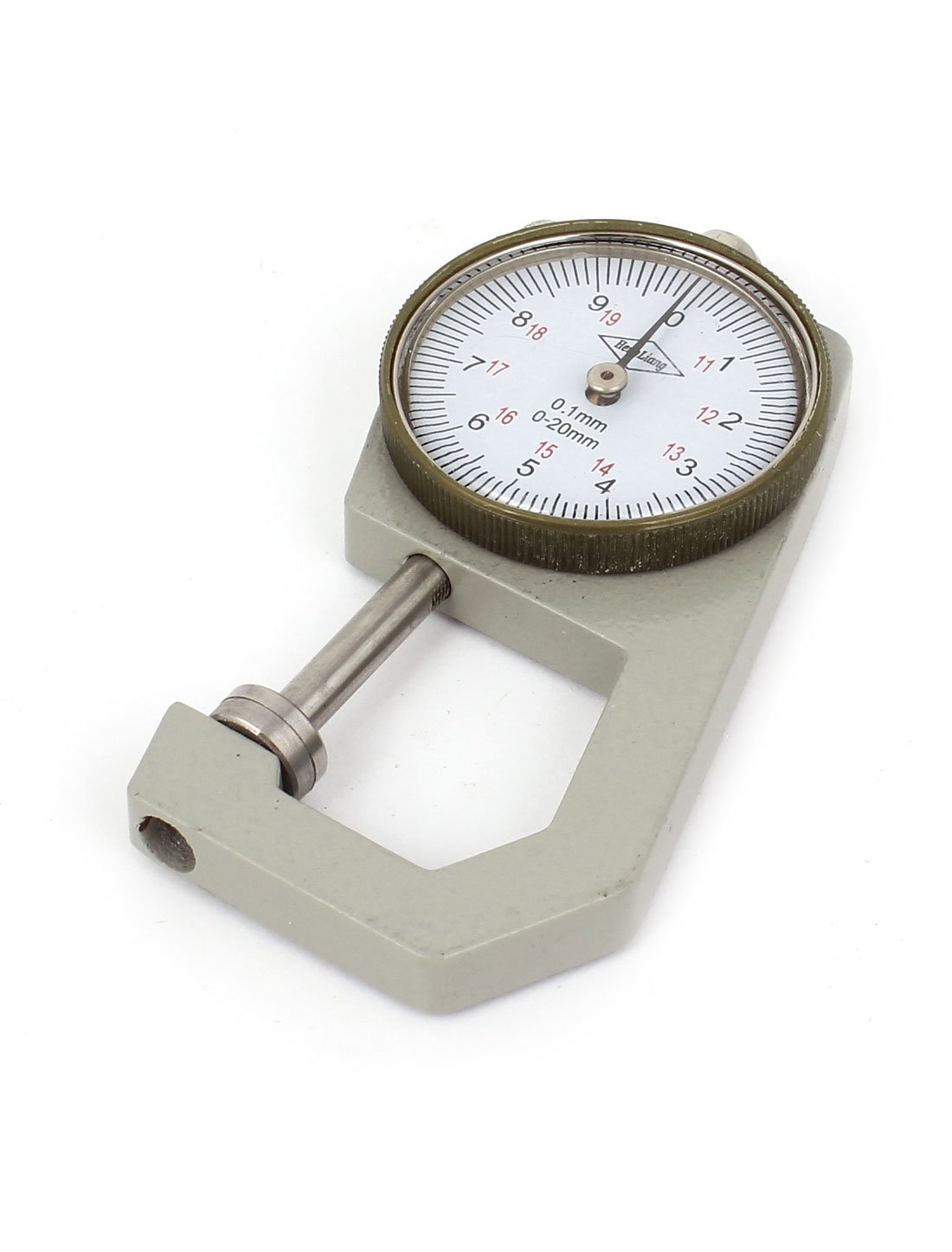 Aexit 0-20mm Measuring Reference Gauges Range 0.1mm Accuracy Round Dial Thickness Feeler Gauges Gauge Tool