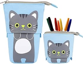 Telescopic Pencil Case, Pencil Case, Cat School Pencil Case, Pencil Case, for Boys and Girls, Perfect for Back to School
