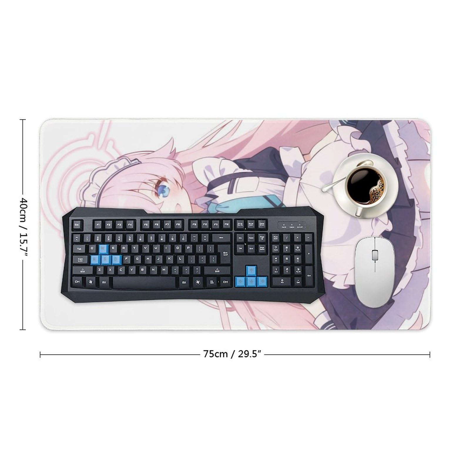 Amazon.co.jp: マウスパッド ゲーミングマウスパッド ブルーアーカイブ