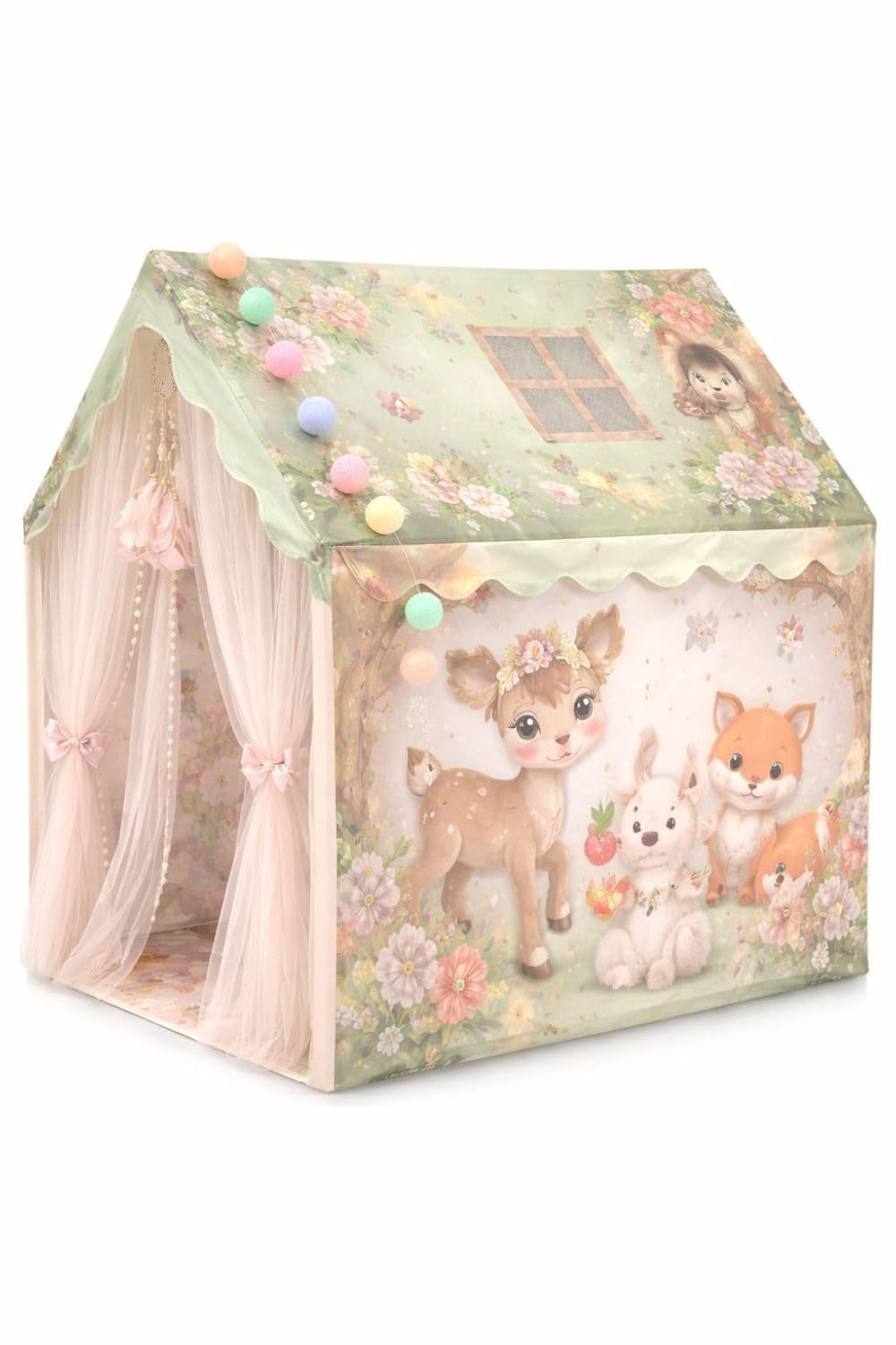 Kids Play Tent House - Colorful & Foldable! -20