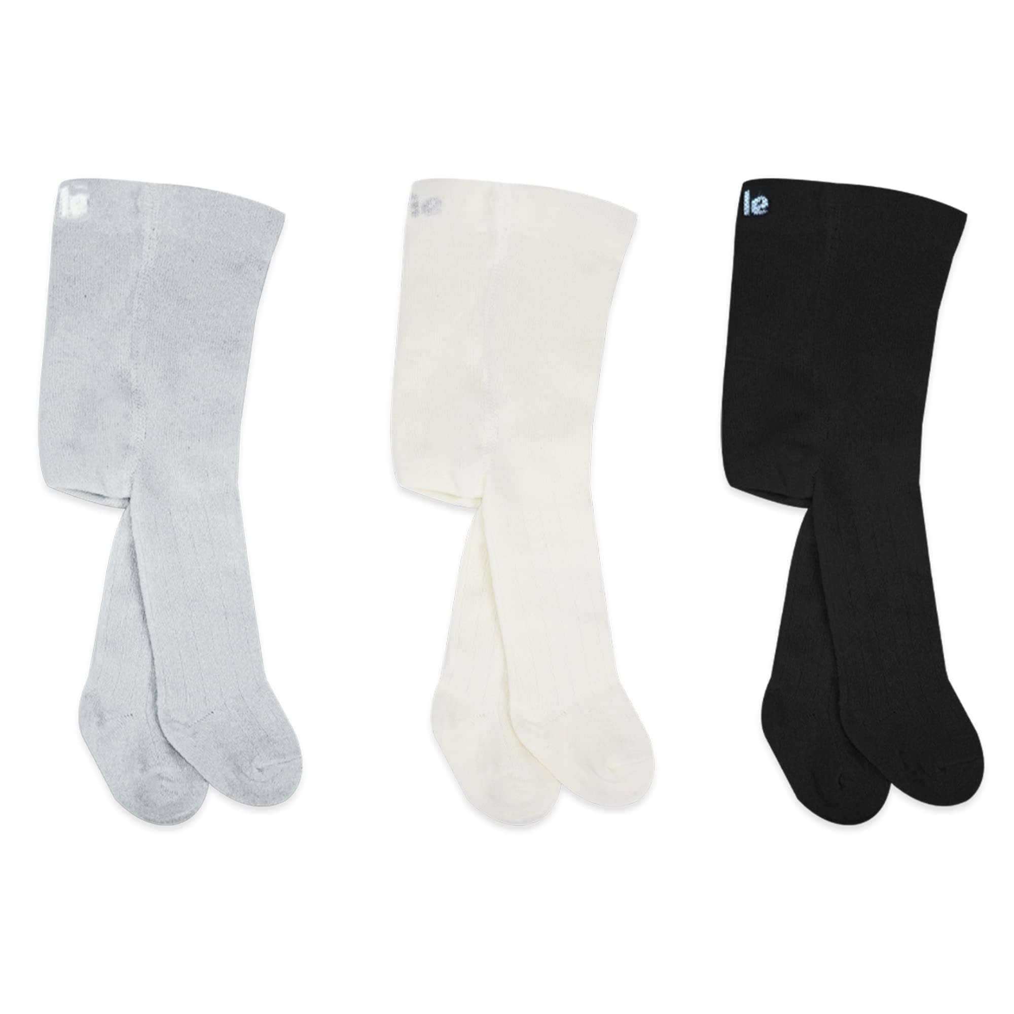 bistyle Baby Girls Tights Thick Leggings Soft | Warm Organic Cotton Stockings Pantyhose | Newborn Infant Toddler 1/3 Pack