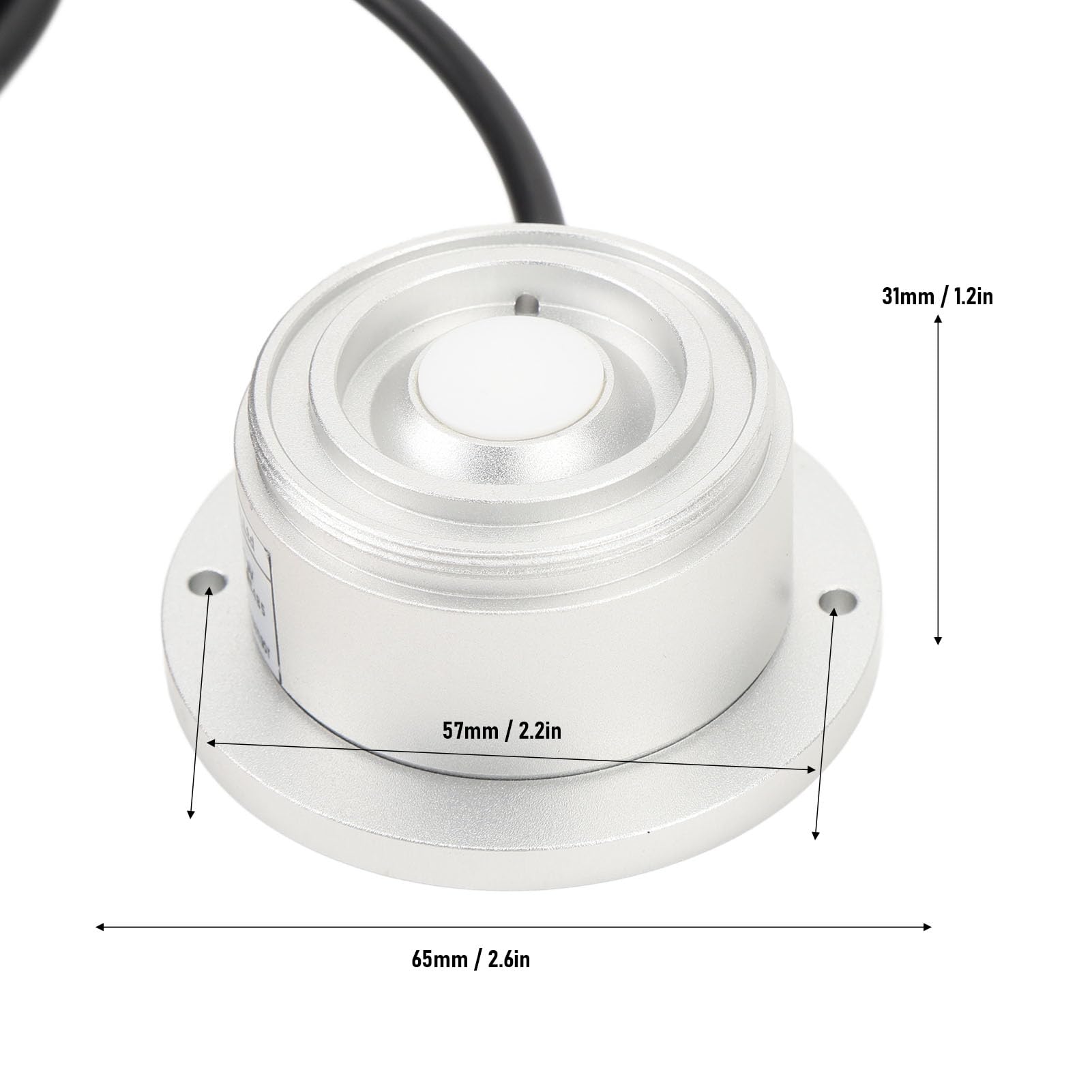 Photosynthetic Active Radiation Sensor, High Accuracy Quantum Effective Radiation Transmitter, Aluminum Alloy Waterproof for Environmental Monitoring, Aquaculture, Greenhouses