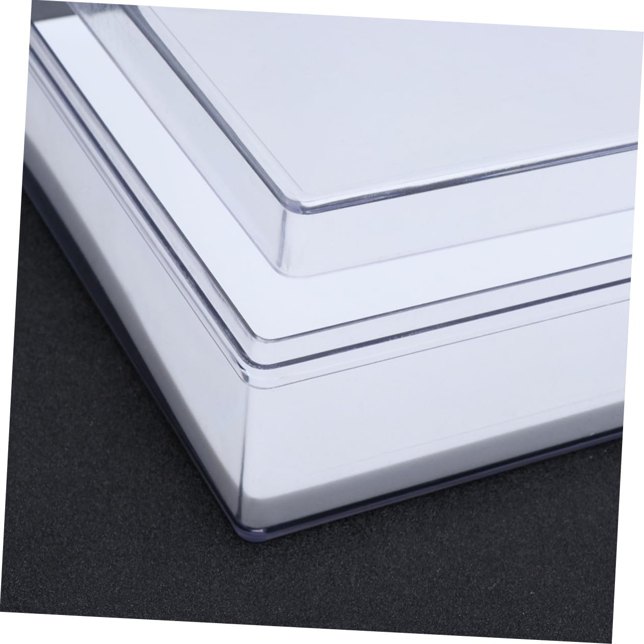 Cabilock Caja Expositor Transparente para Especímenes de Insectos Vitrina Multifuncional con Tapa Protectora Almacenamiento Duradero para Joyas Monedas y Manualidades