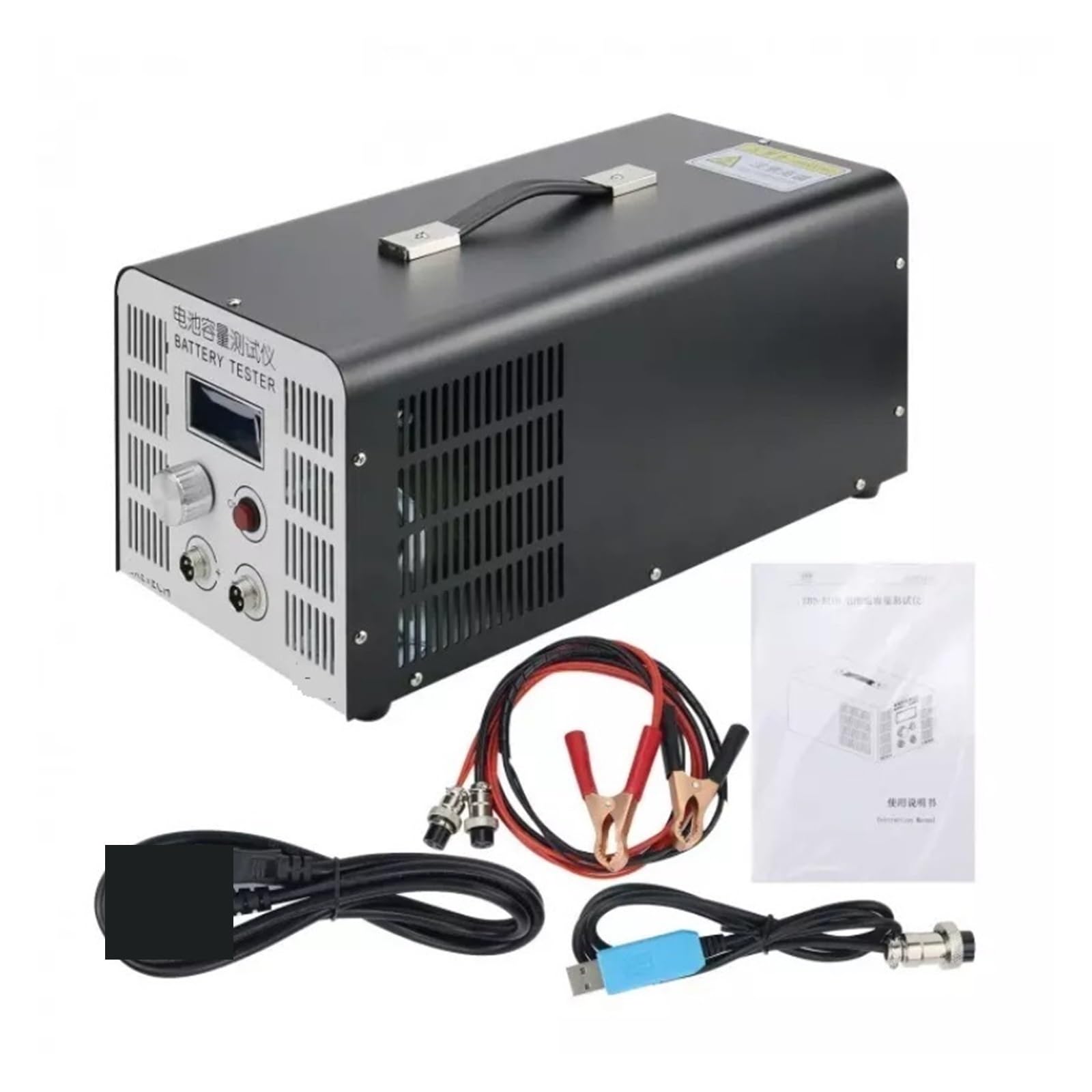 Tester per batterie, B10H 10A Analizzatore digitale capacità batteria | Offre analisi della capacità; ideale per batterie di auto, camion e moto.