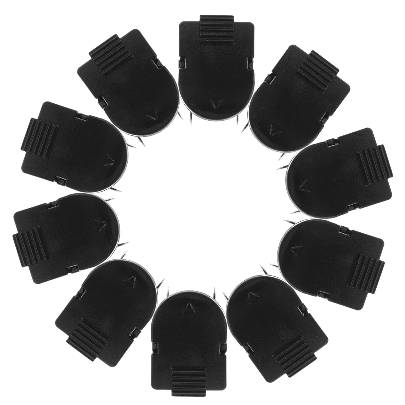 GRIRIW 25pcs Cubicle Clips for Fabric Panels Wall Mounted Partition Clamps Multifunctional Desk and Bulletin Board Pins for Office and Bedroom Photo Display and Note Organization