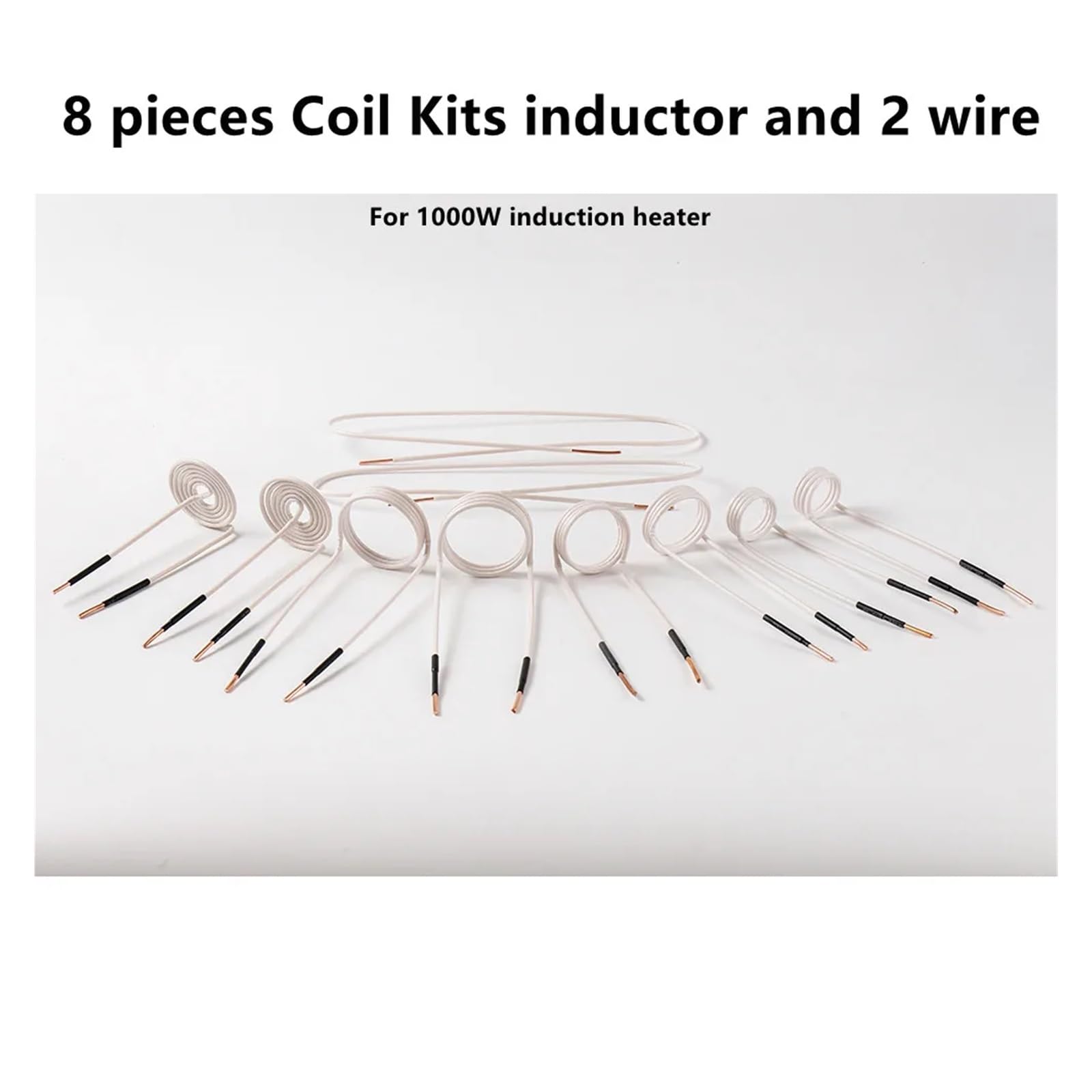 10 sztuk nagrzewnica magnetyczna DIY cewki indukcyjne 30mm/40/50/750 zestawy cewek indukcyjnych bezpłomieniowe akcesoria grzewcze