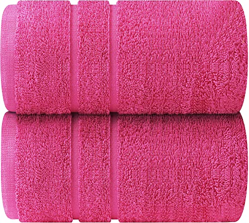 Westlane Linens Jumbo-Badetuch, 80 x 200 cm, 500 g/m², Premium-Baumwolle, extra große Badetücher, sehr saugfähig, schnell trocknend, Hotelqualität, 2 Stück Cover