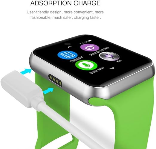 Amazon.com: Reloj inteligente SmartWatch línea de carga dm09 de adsorción  magnética Cable cargador USB Cable para dm09 Smartwatch horas del reloj  pulsera, Blanco : Celulares y Accesorios