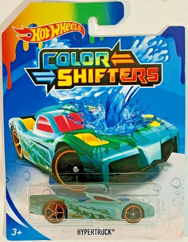 Hot Wheels Hypertruck Color Shifters Car 3+ Years Age,Green : Amazon.in ...