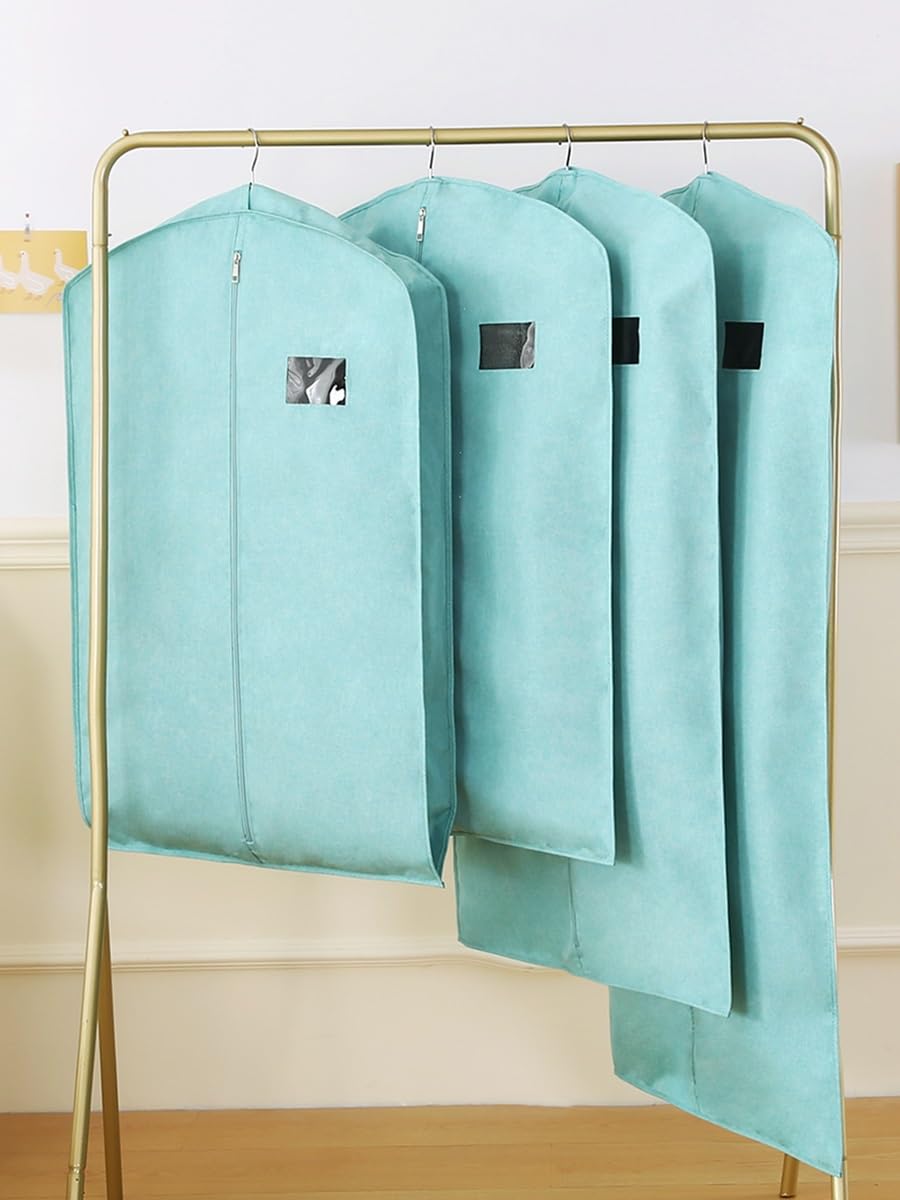 Busta Abiti Confezione da 3 Borse Porta Abiti per Viaggio Borsa Resistente Impermeabile per Copri(C,110 * 58cm)