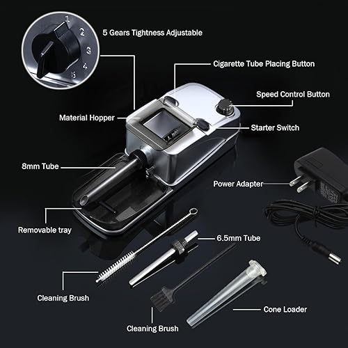 Miniatura 4 de Máquina de laminación de cigarrillos eléctrica, máquina de prerodillo, máquina de laminación de conos, fabricante automático de rodillos de tabaco,