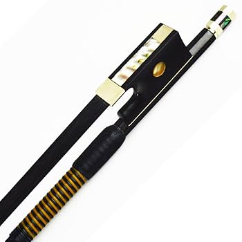 バイオリンカーボン弓 黒色 Amazon | 黒馬毛 カーボン弓 バイオリン用 Carbon violin bow