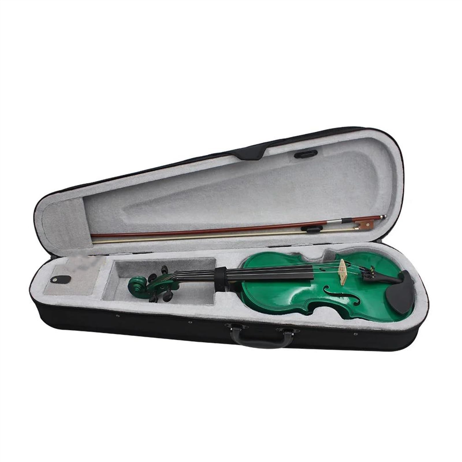 Violine 4/4 Anfänger-Schülervioline Grün(4-4 set)
